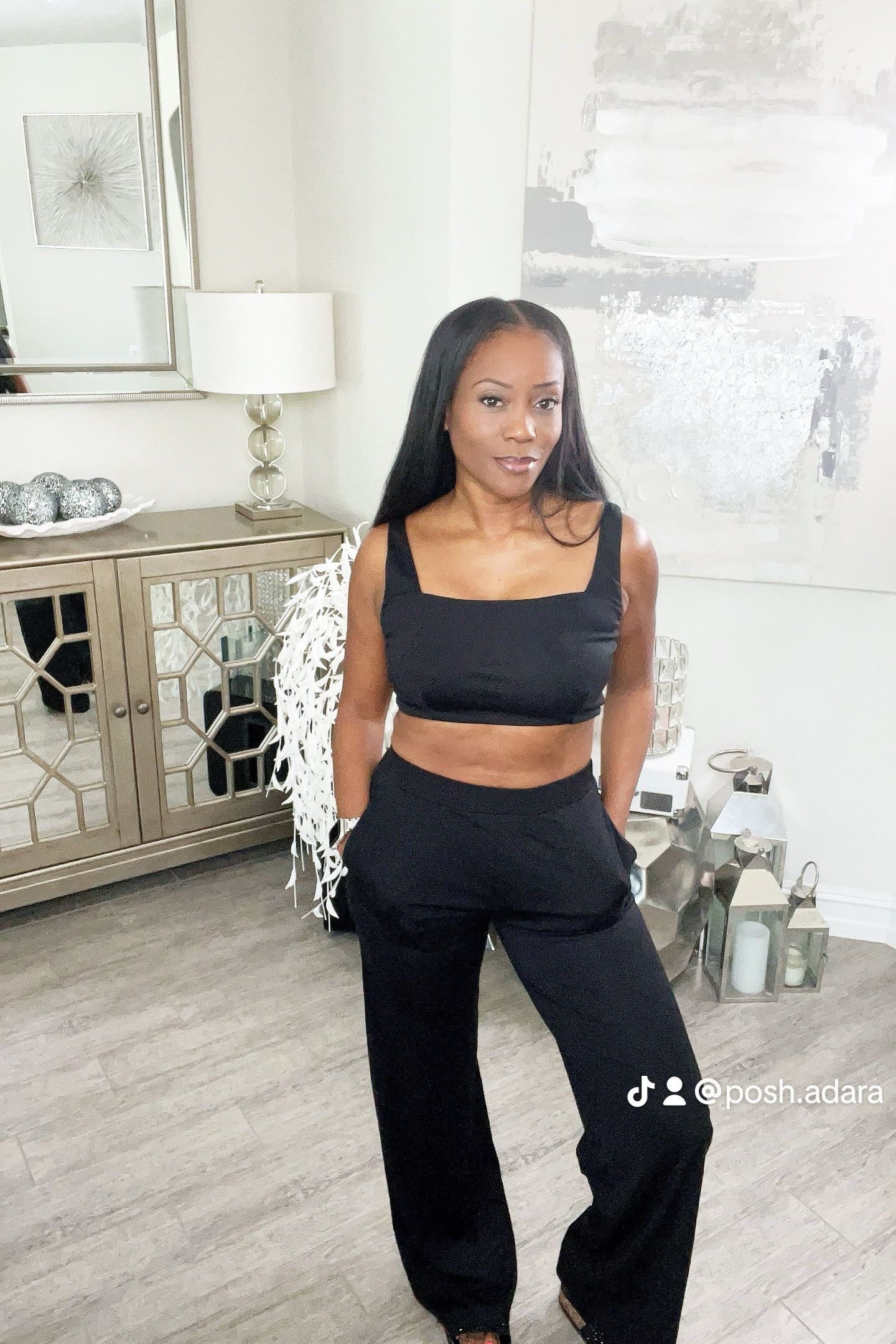 Comfy at Midnight Lounge Wear Set