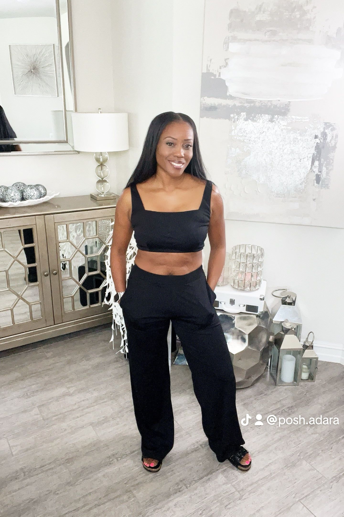 Comfy at Midnight Lounge Wear Set