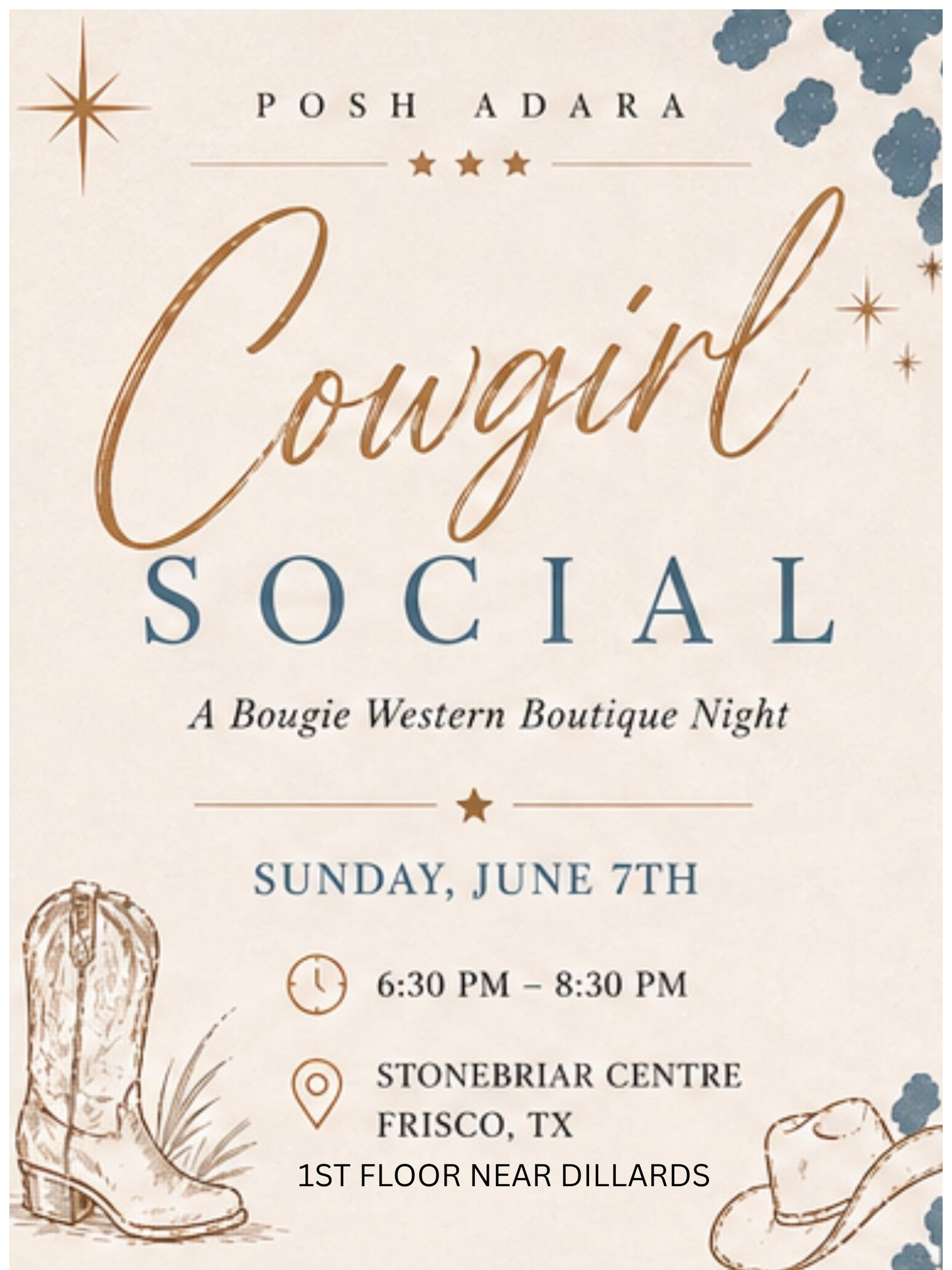 Vendor Payment: Cowgirl Social