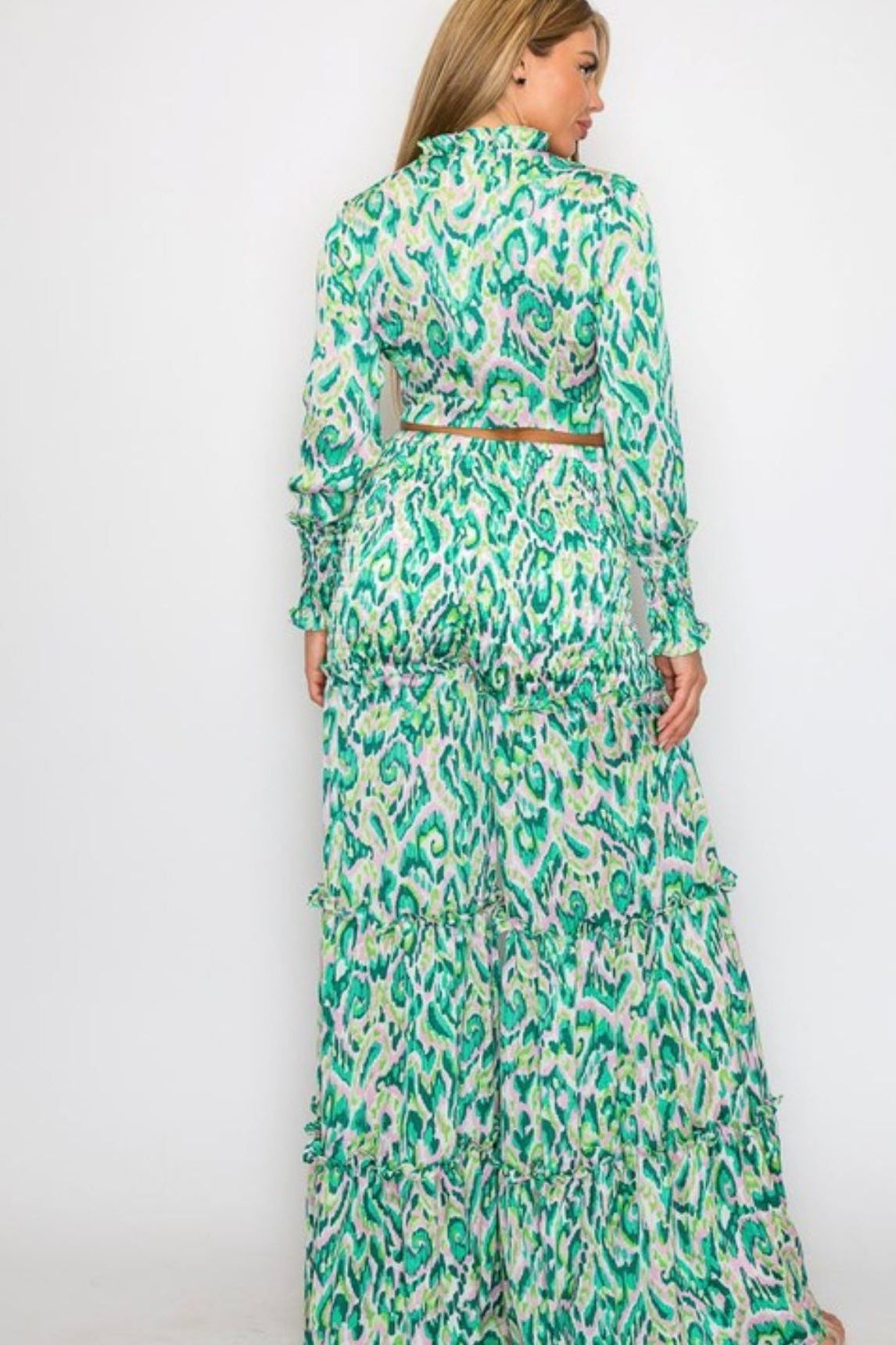 2-Piece Palazzo Pant Set