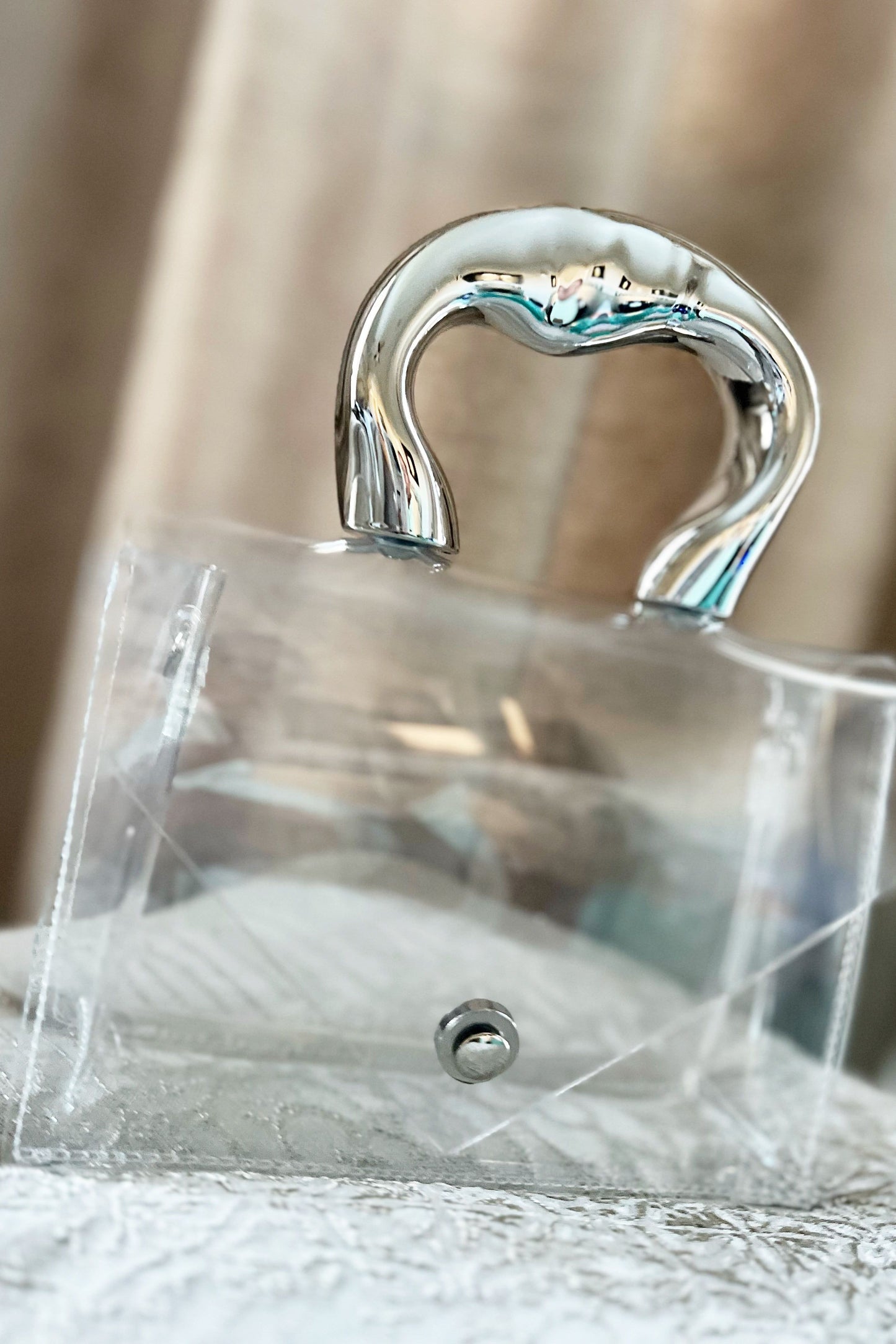 Too Hot To Handle Clear Purse
