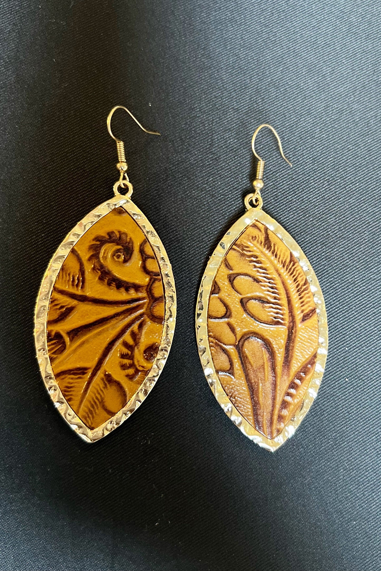 Brown Eyed Girl Teardrop Earrings