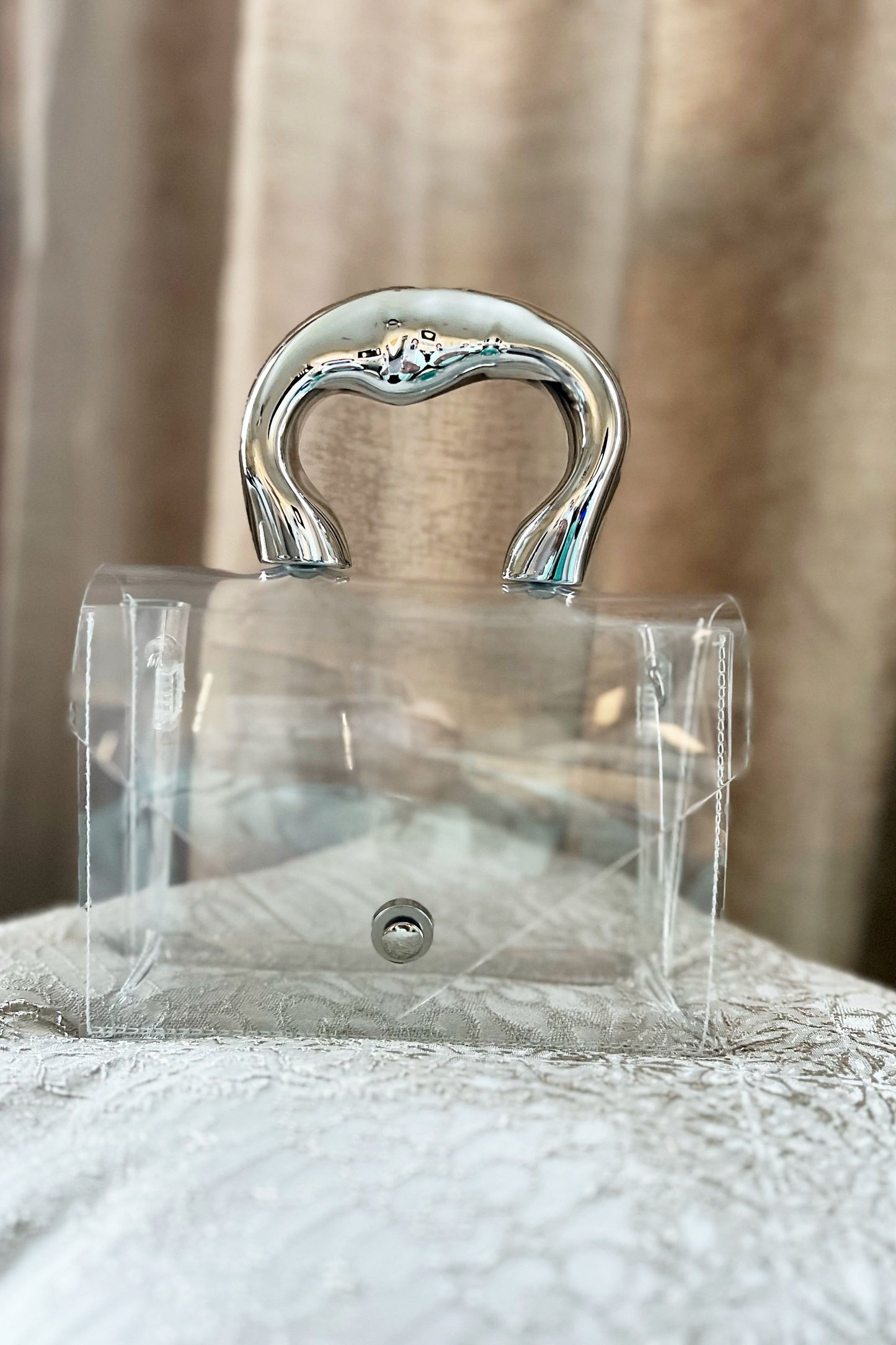 Too Hot To Handle Clear Purse