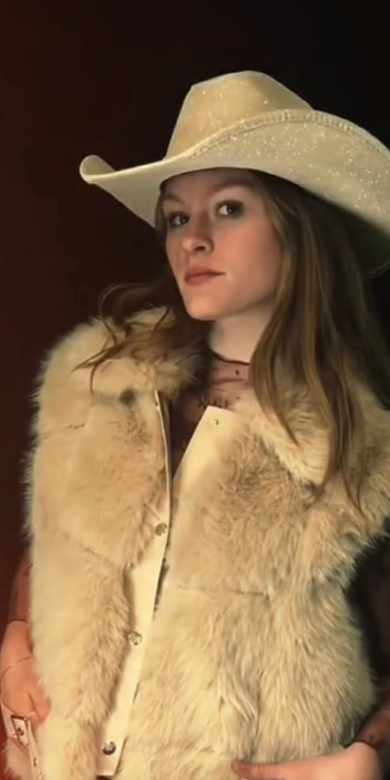 Fiesty Faux Fur Vest