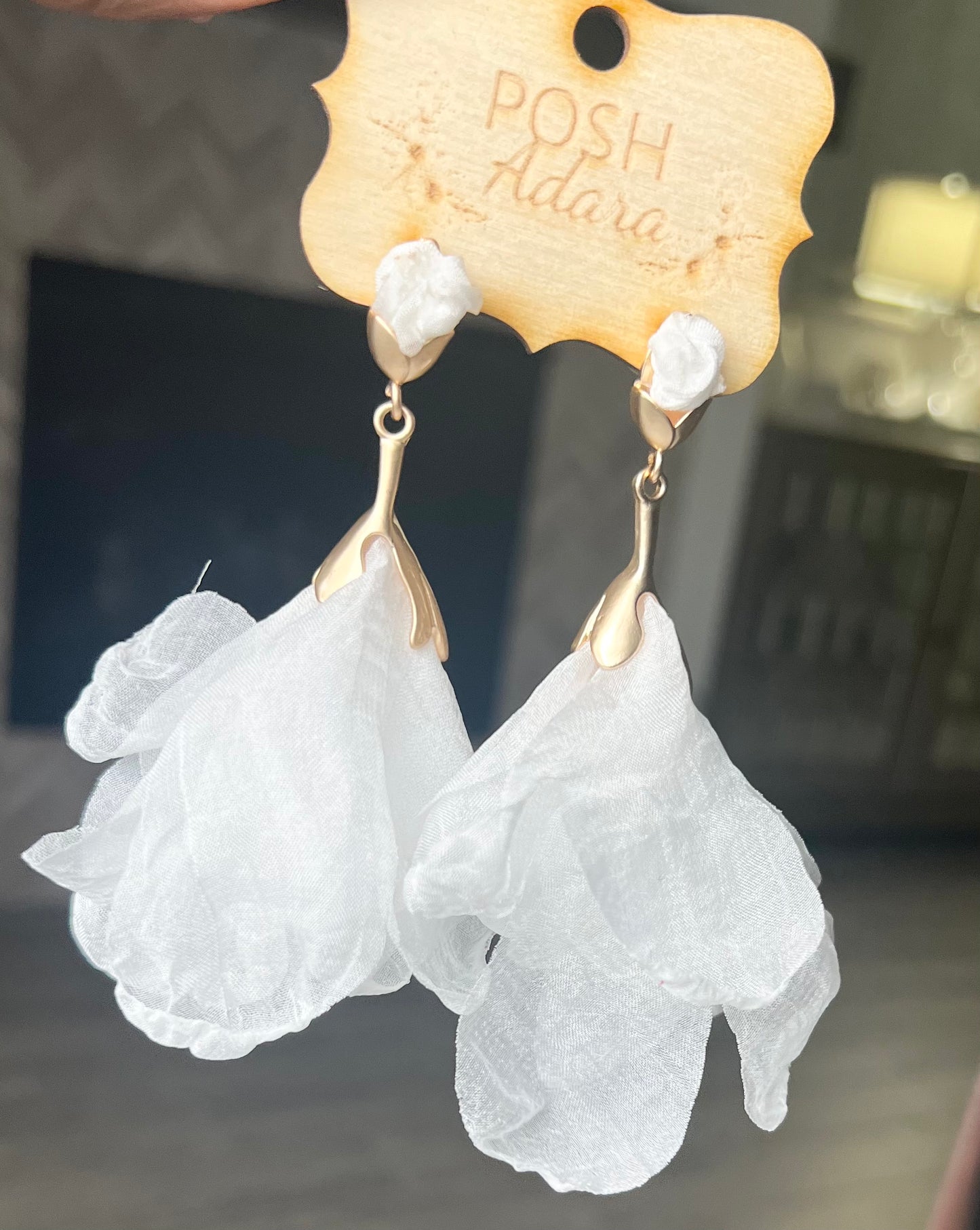 White Cloud Earrings