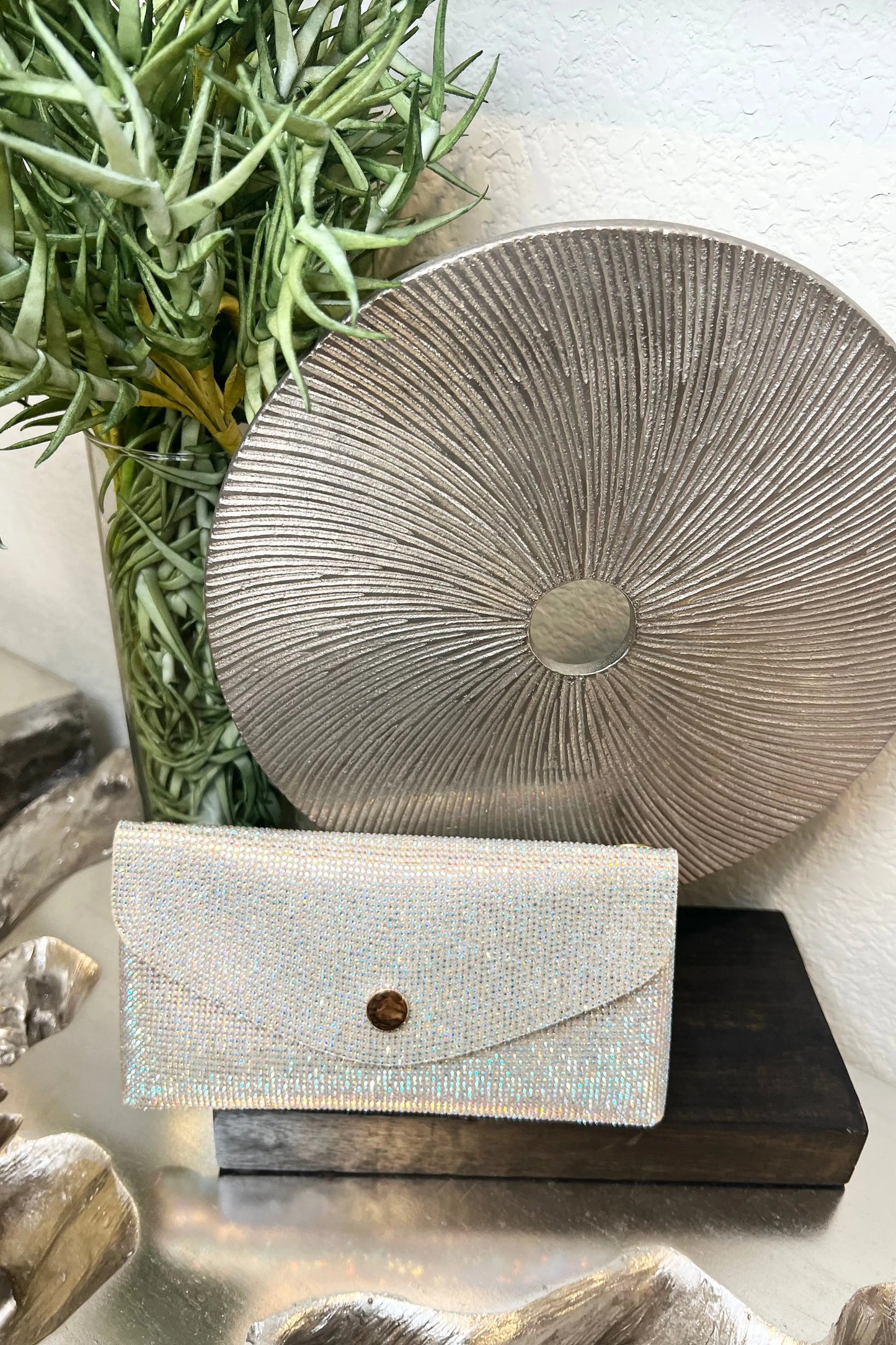 Iridescent Bling Crossbody/Belt