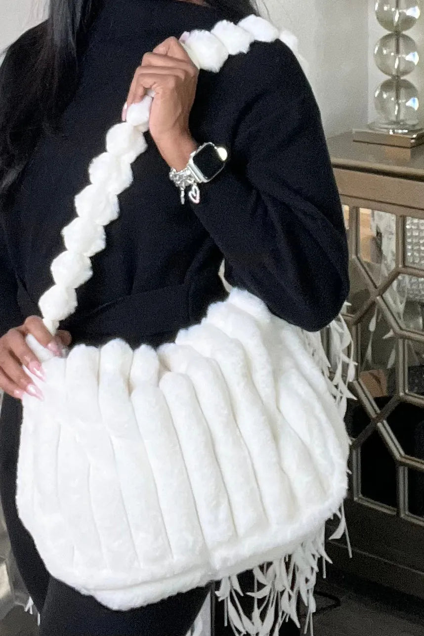 Soft & Fuzzy One Strap Bag