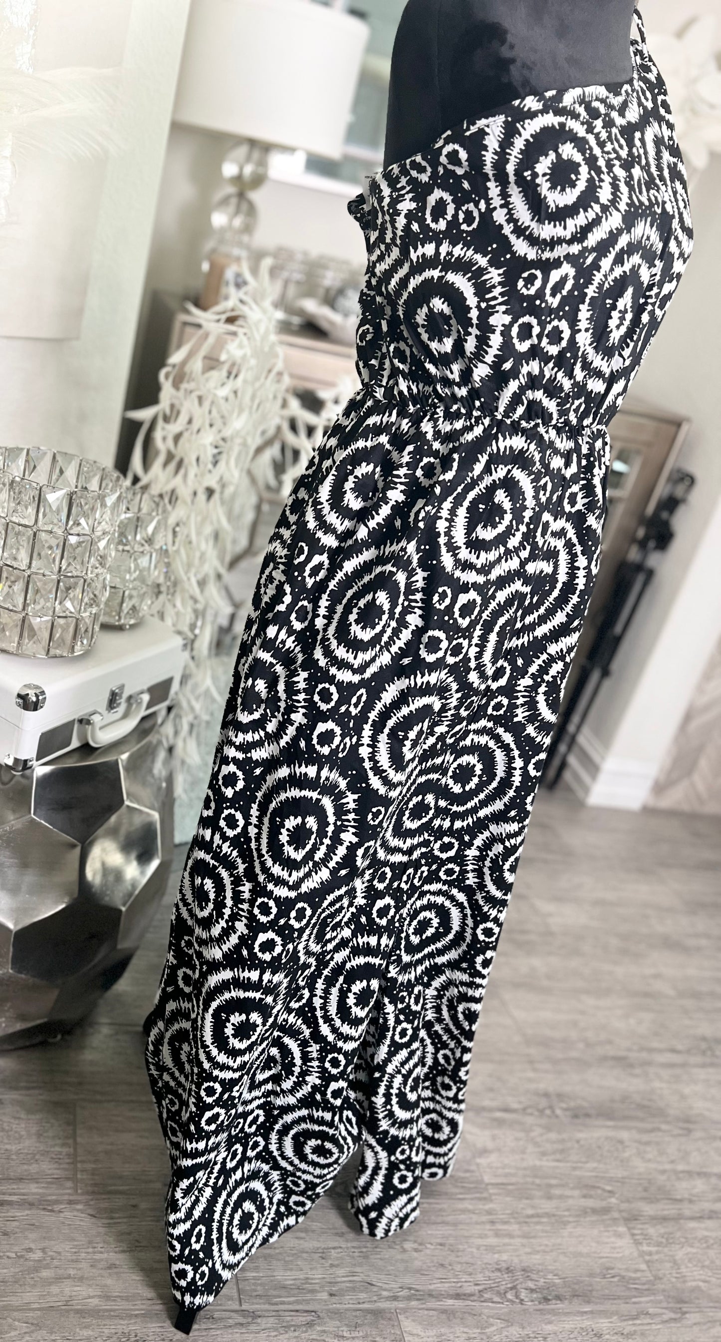 Pinwheel-Palazzo Romper