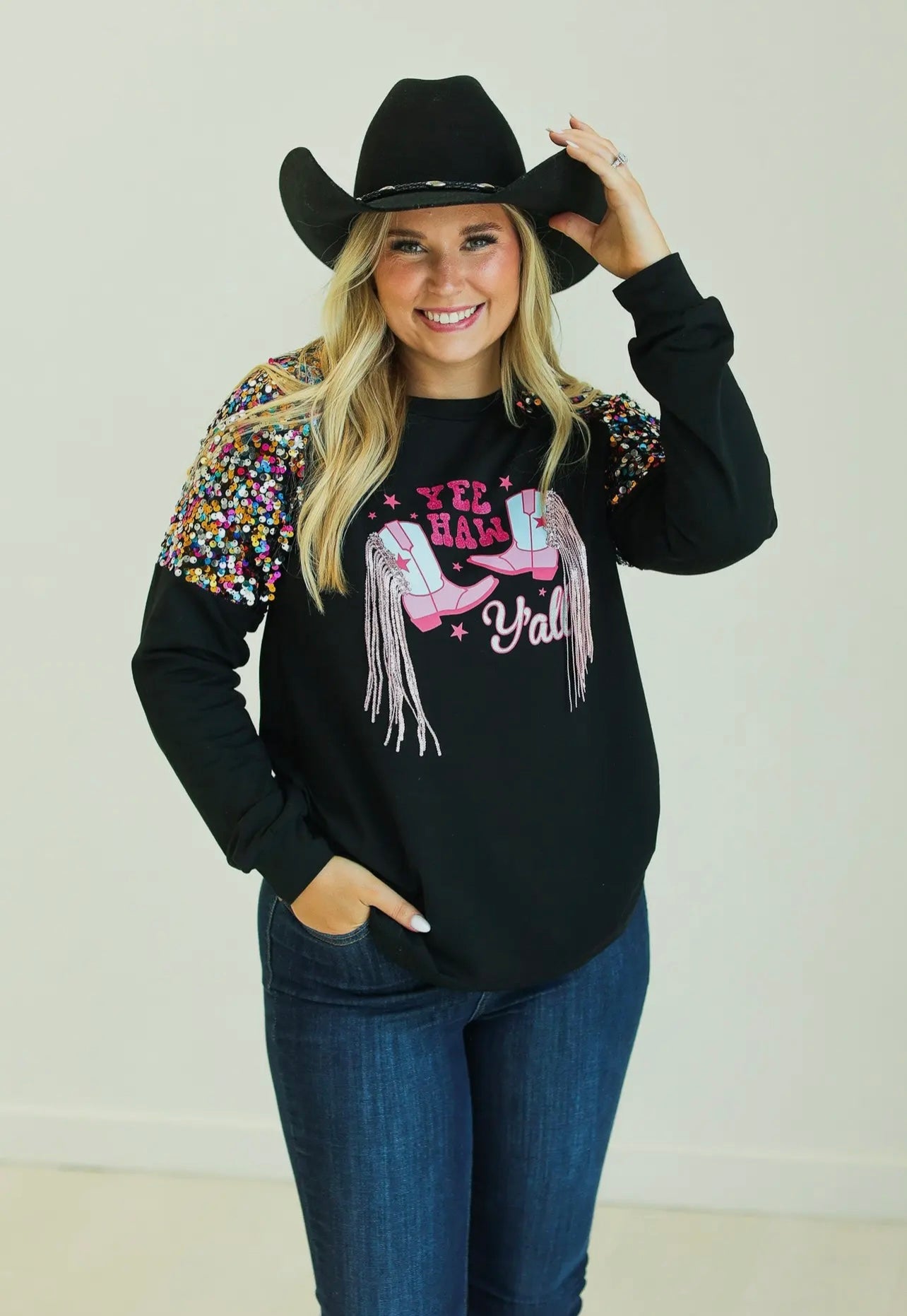 Yee-Haw &Fringe Top