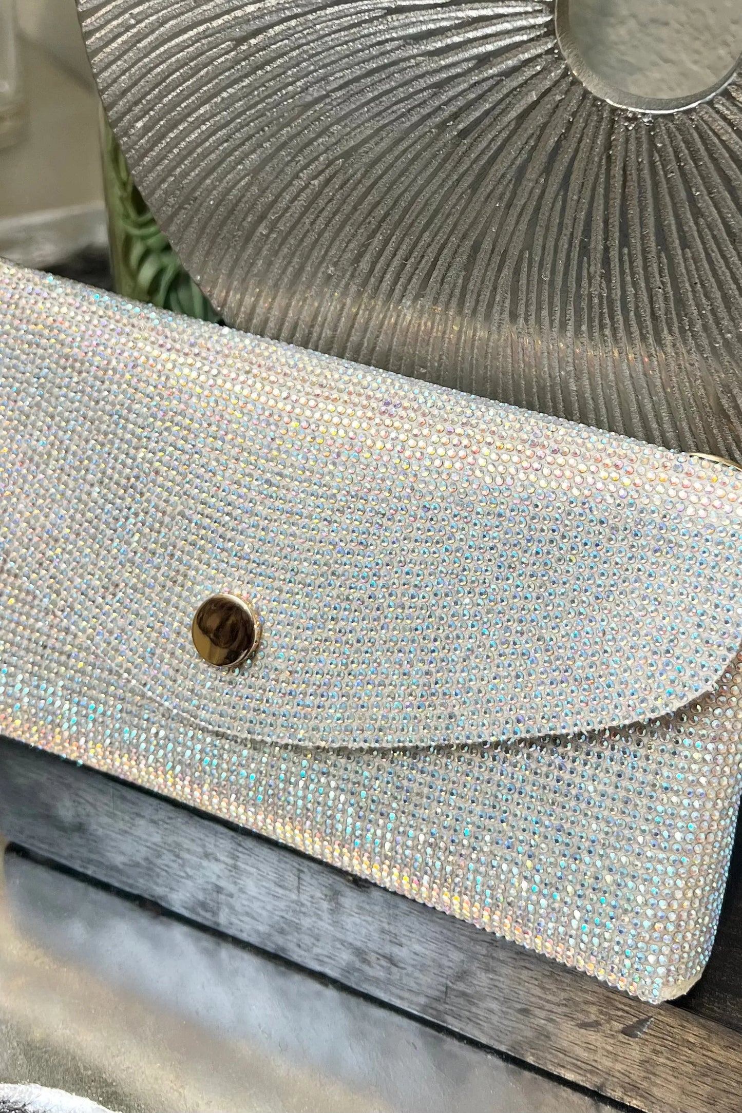 Iridescent Bling Crossbody/Belt