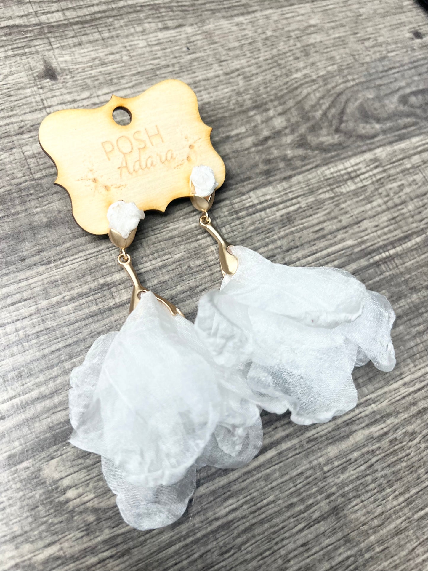 White Cloud Earrings