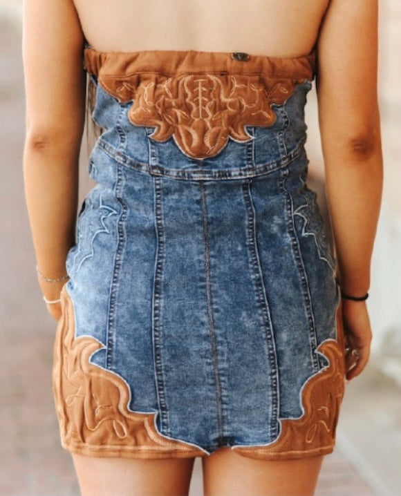 Wild Wild West Mini Dress