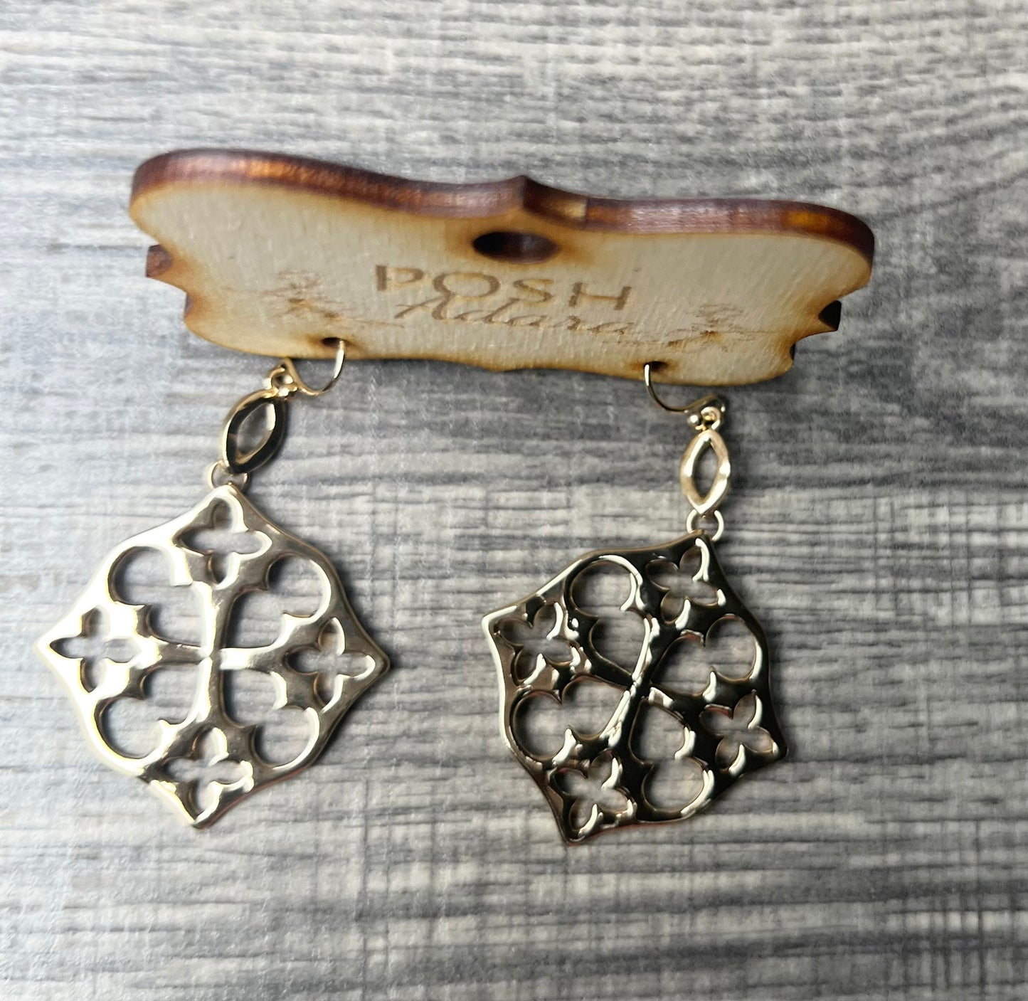 A GOLDEN MAZE EARRINGS