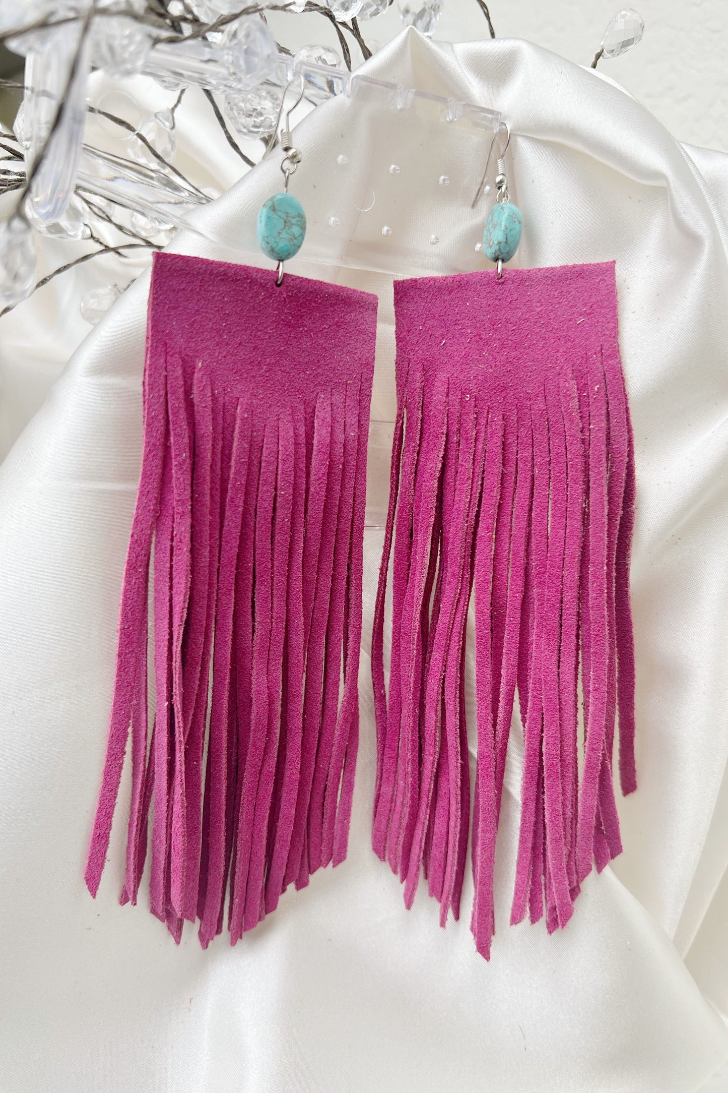 Whoa Cutie Pie Tassel Earrings