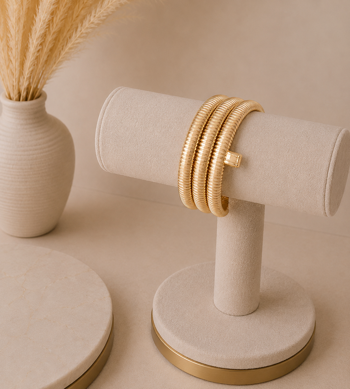 Stainless Steel-Gold