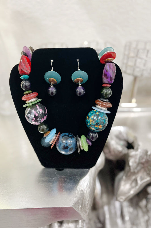 Multicolor Jewelry Set