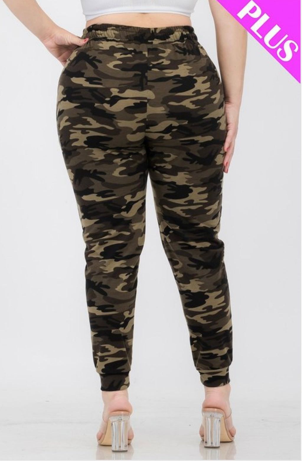 Camo Print Joggers