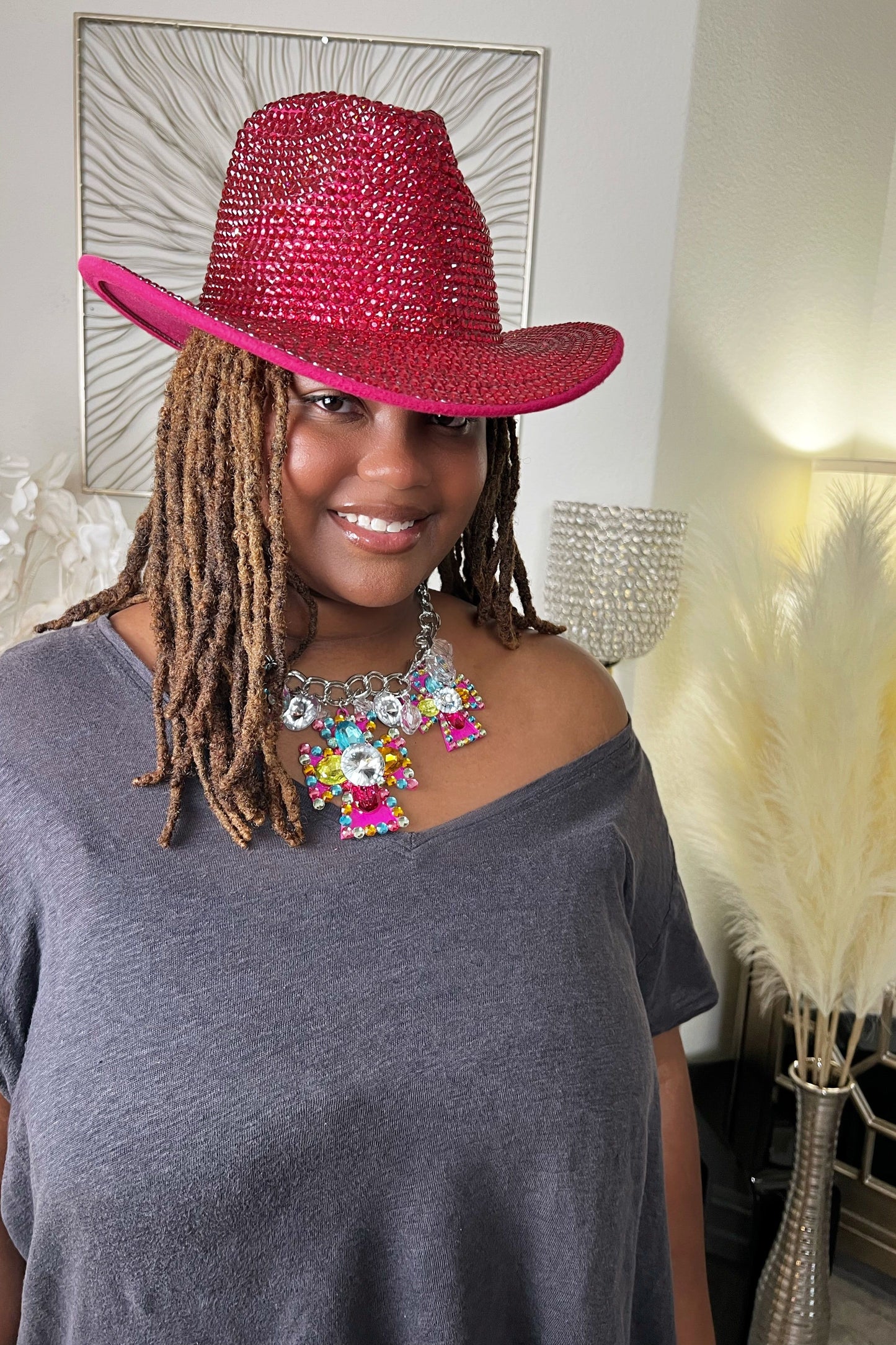 Blinged Out Diva Cowboy Hat