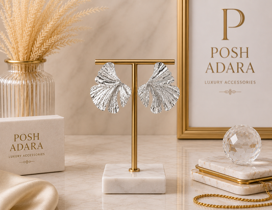 Silver Fashion Earrings