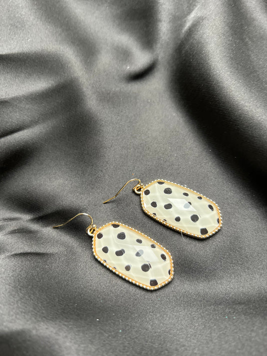 Spotted and Speckled Fashion Earrings