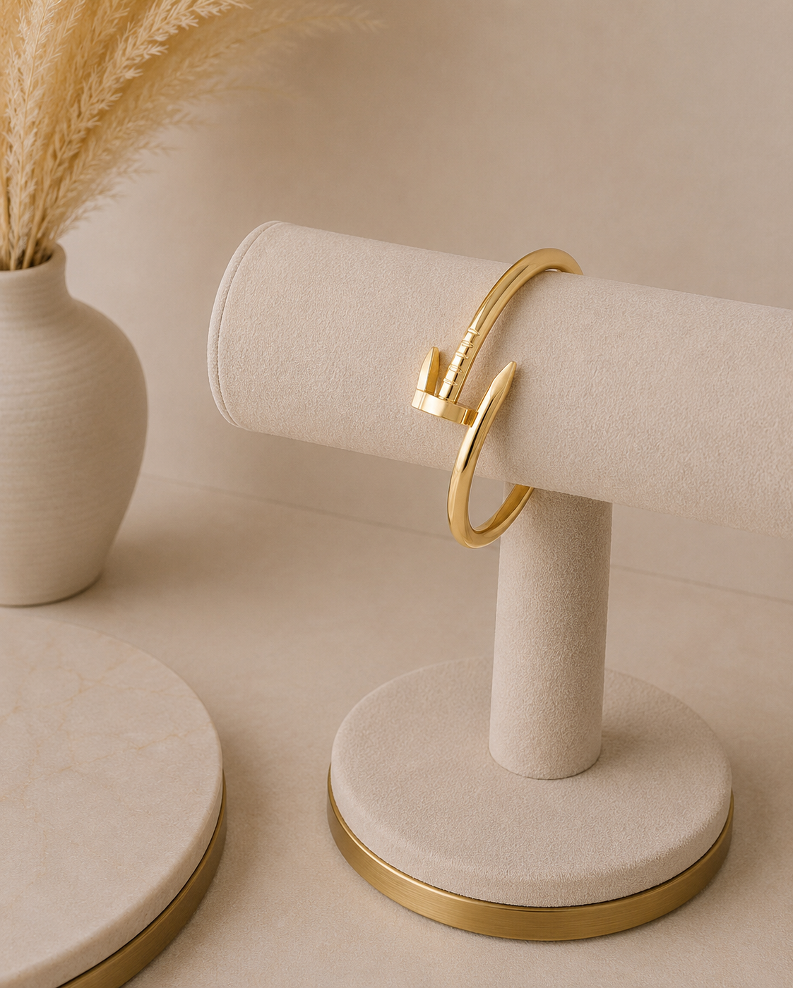 Stainless Steel-Gold Bracelets