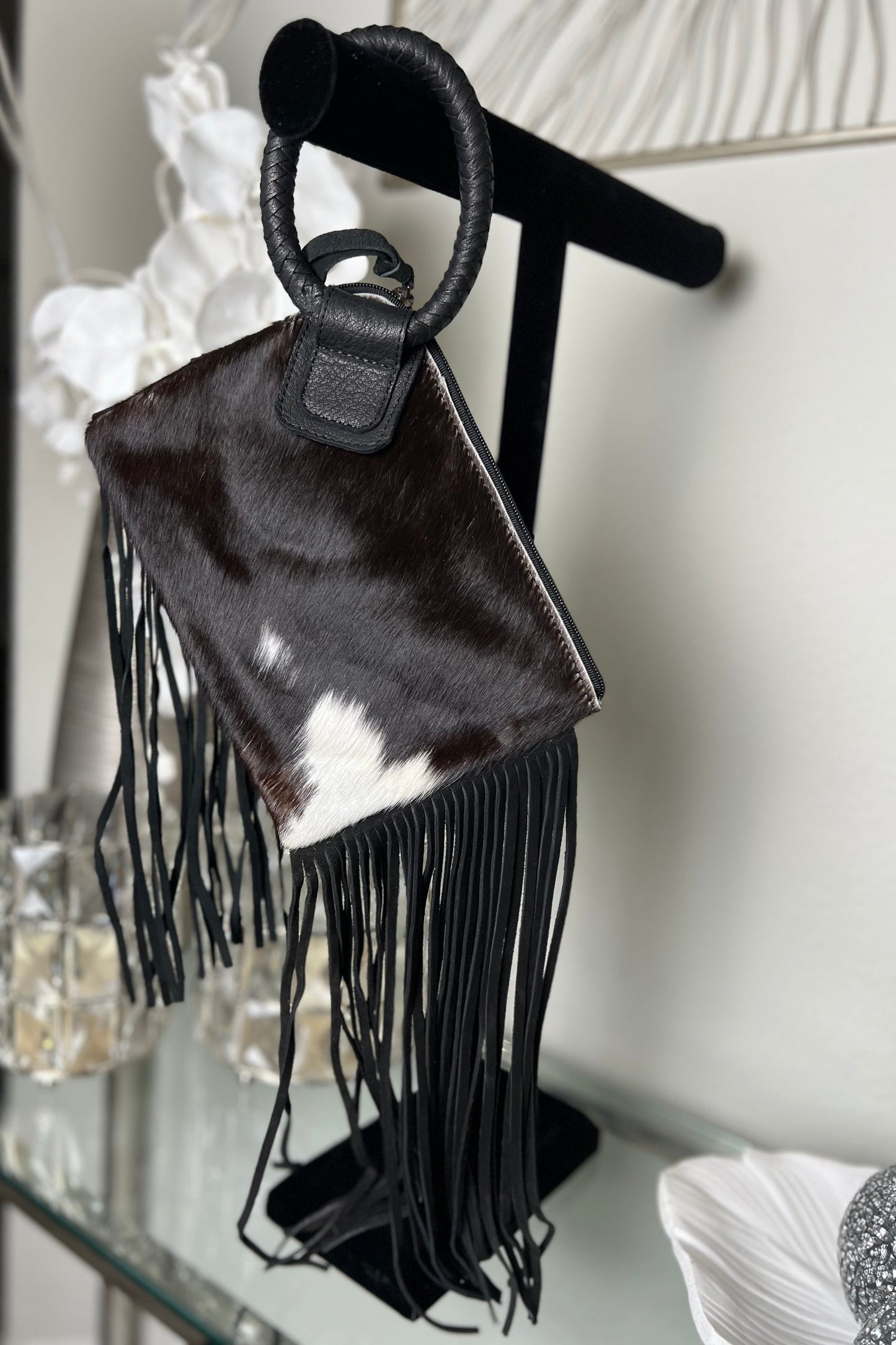 Wild at Heart Hide Wristlet