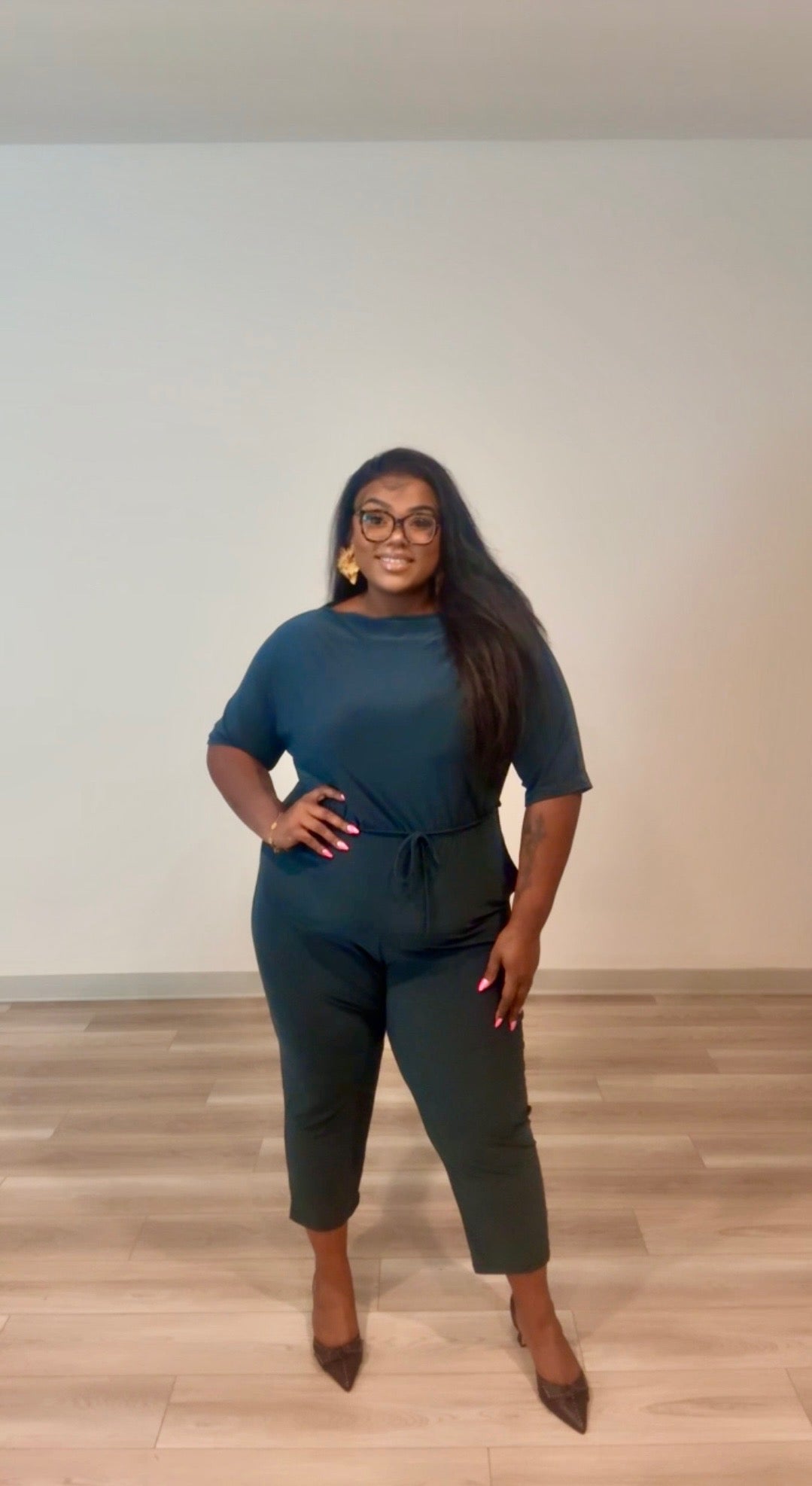 Plus: Corporate Cutesy Jumpsuit