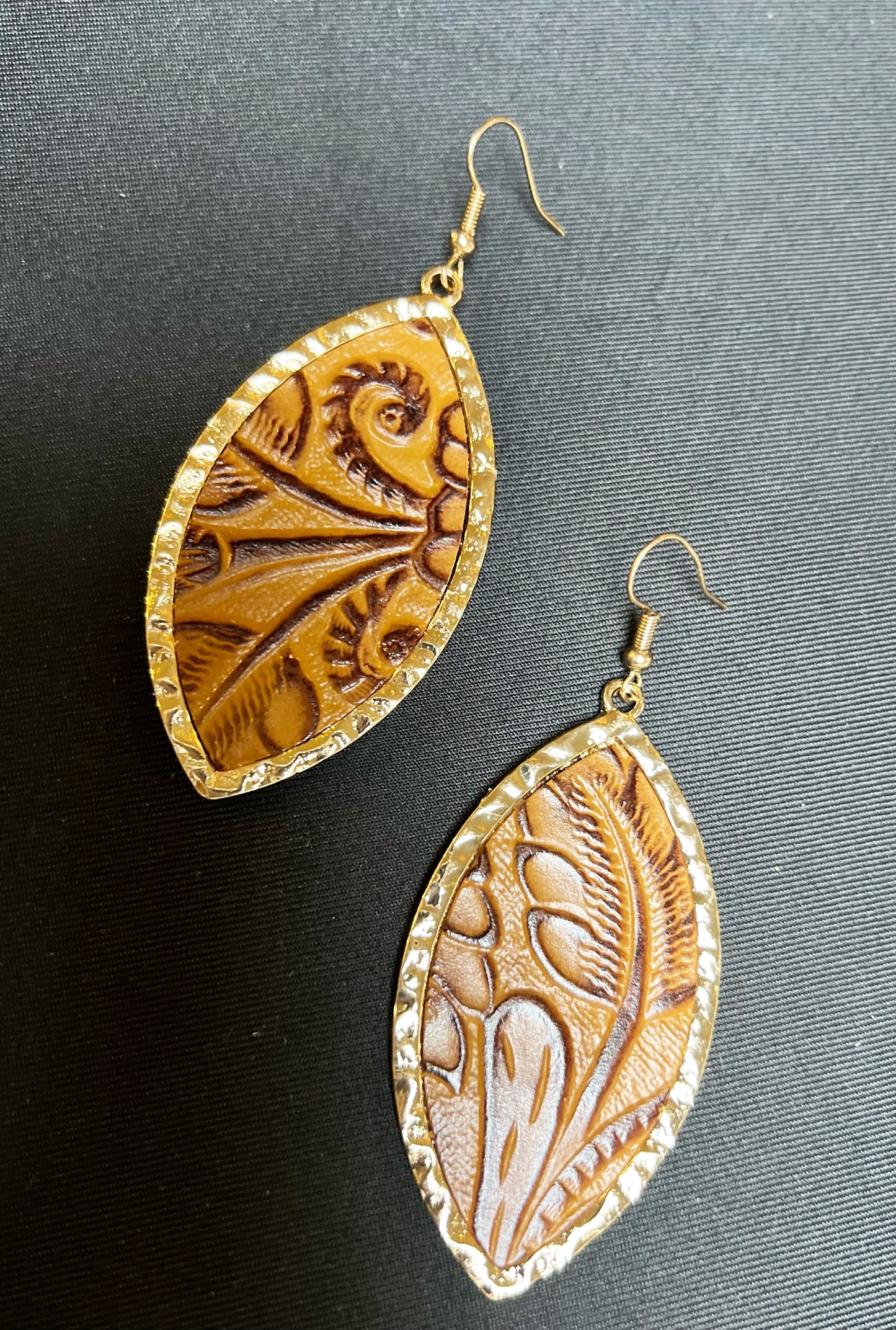 Brown Eyed Girl Teardrop Earrings