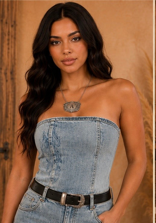 Stampede Siren Denim Jumpsuit