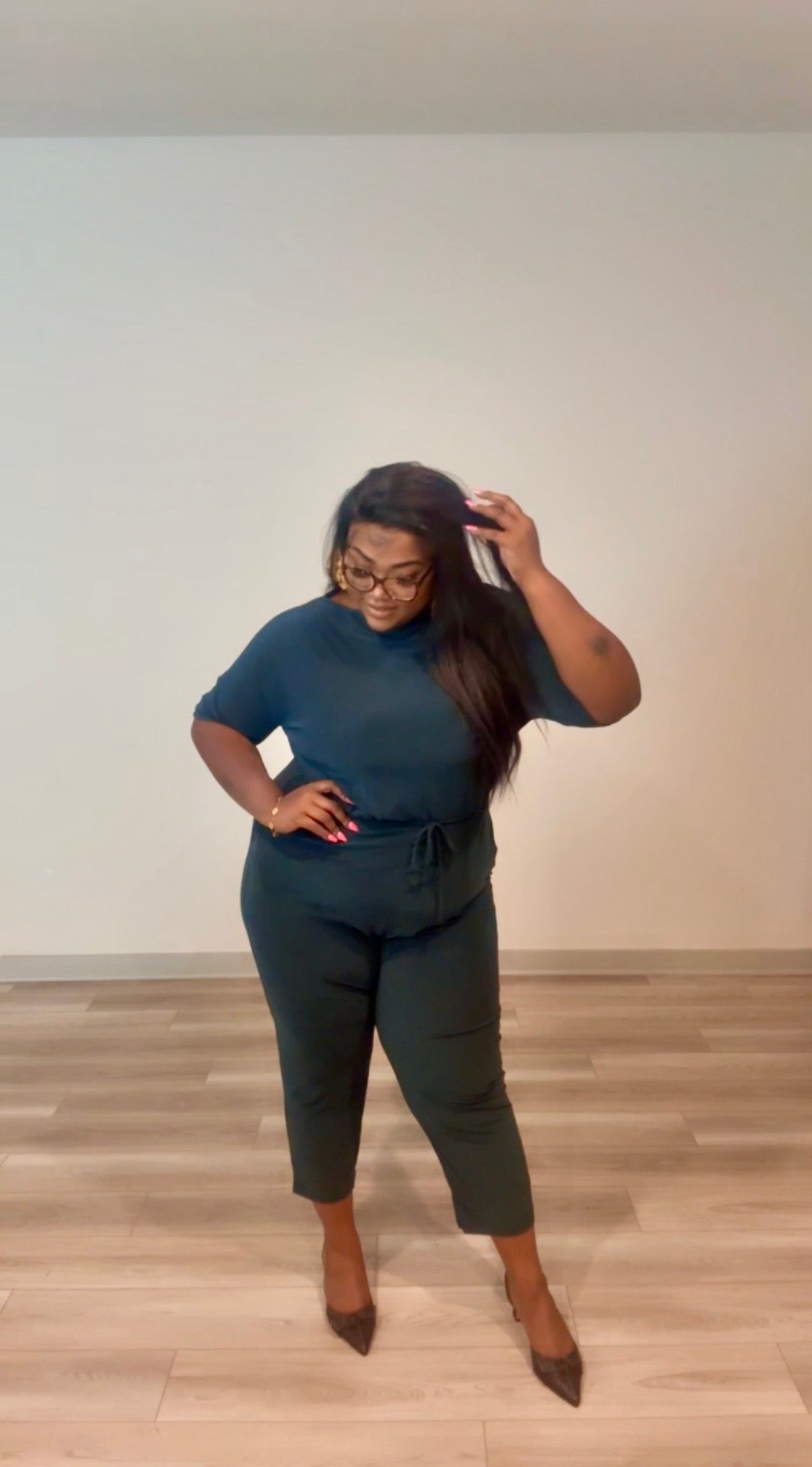Plus: Corporate Cutesy Jumpsuit