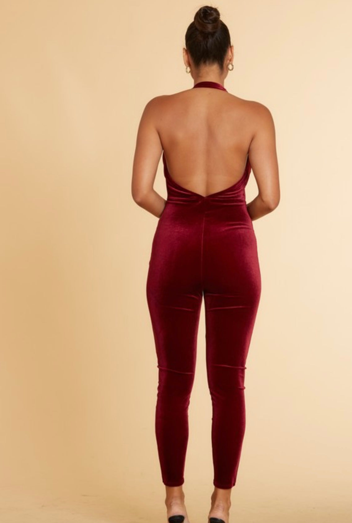 Cherrywood Halter Catsuit Lounge Wear