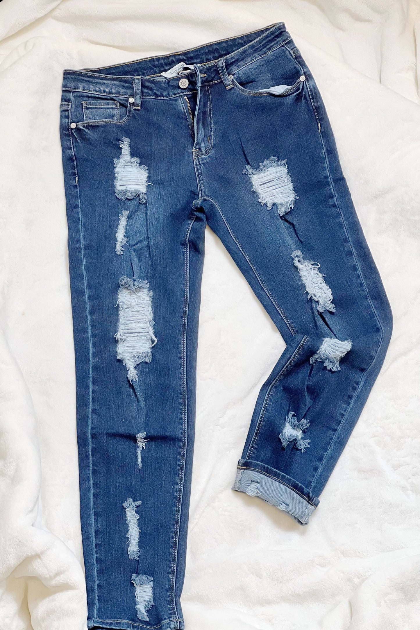 Distressed Jeans