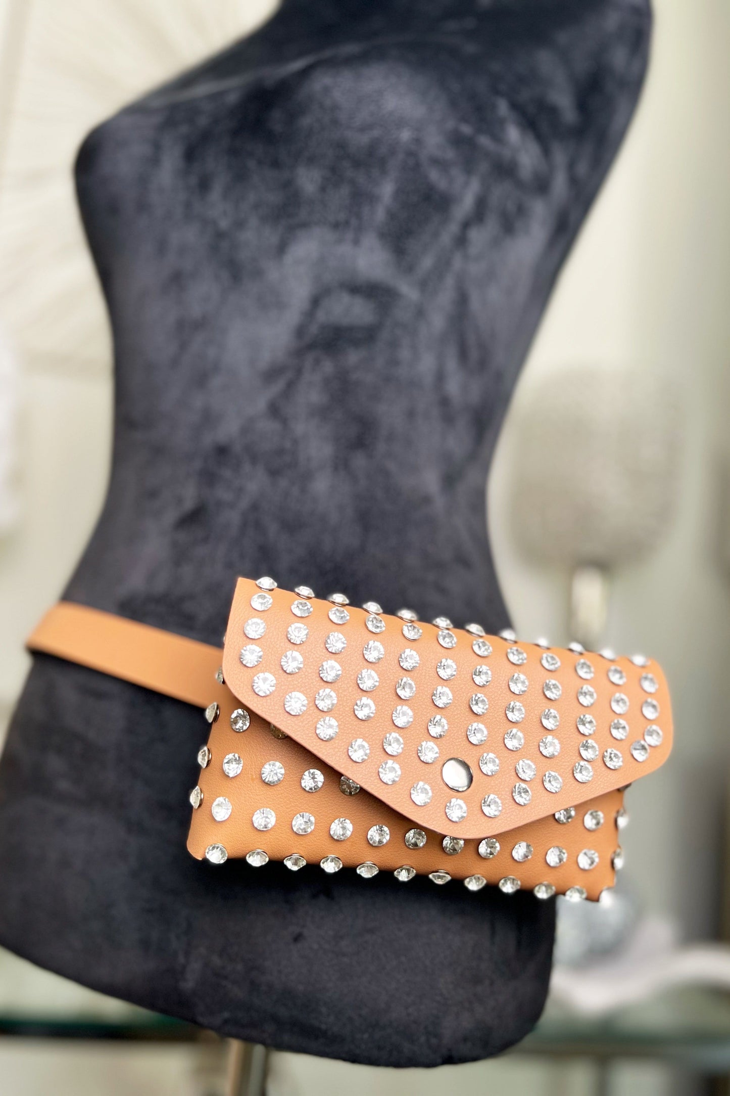 Rhinestone Purse/Belt