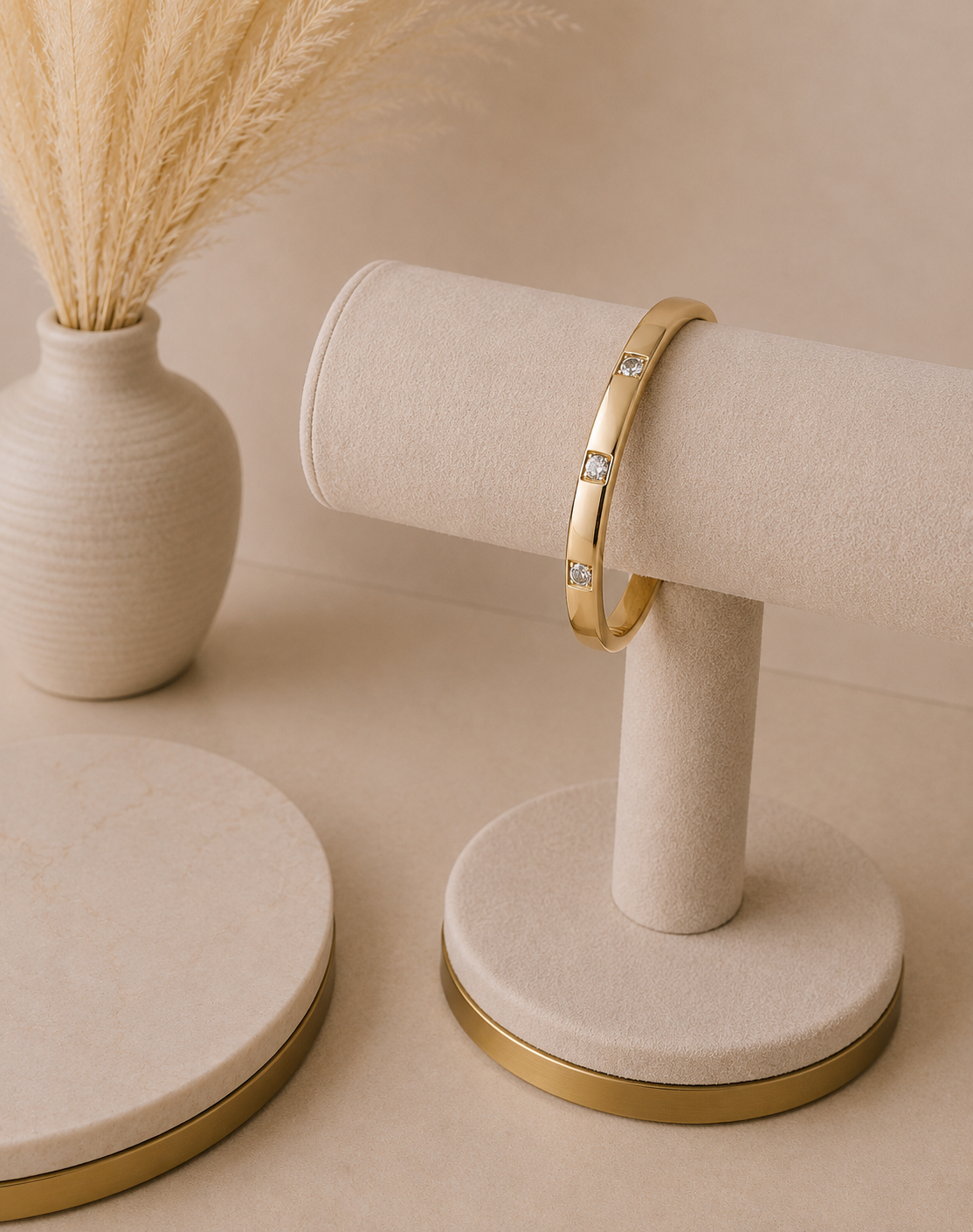 Stainless Steel-Gold Bracelets