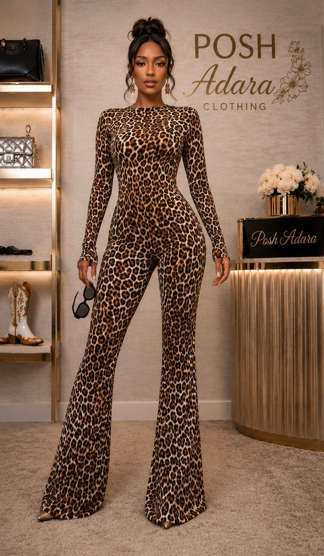 WILDCAT CHEETAH PRINT CATSUIT