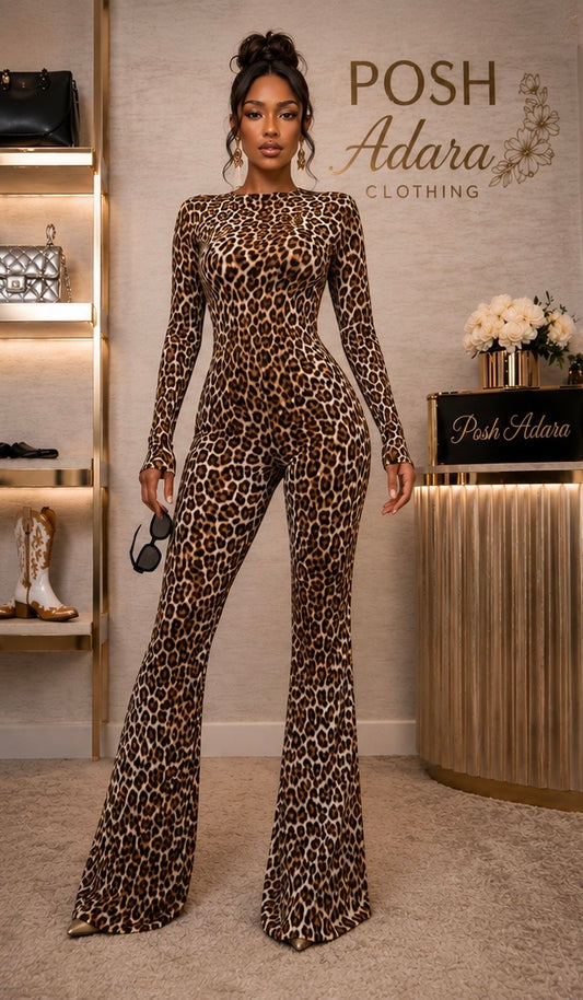 WILDCAT CHEETAH PRINT CATSUIT