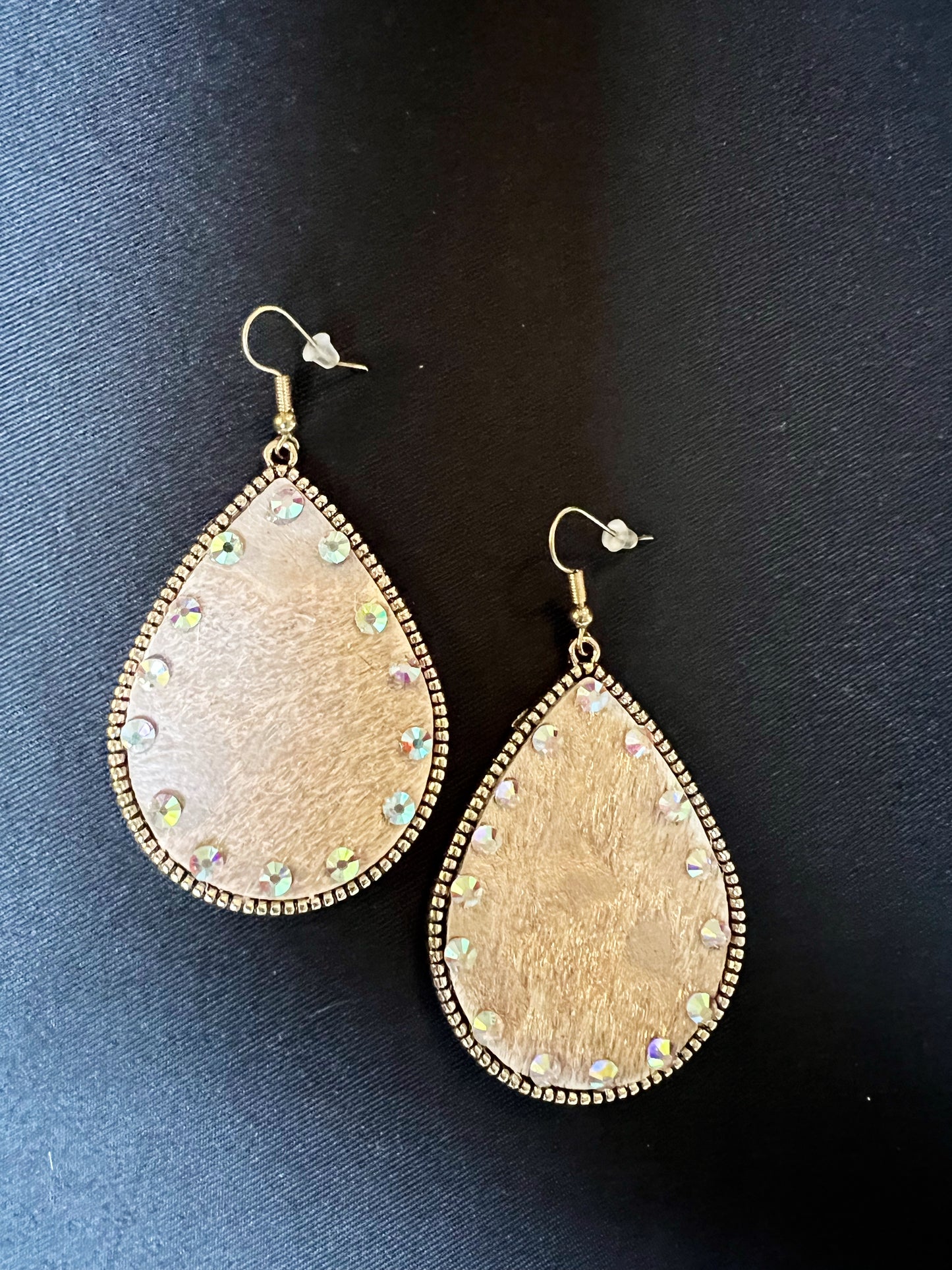 Sparkling Champagne Earrings