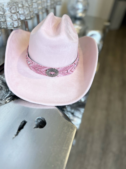 Baby Pink Cowboy Hat