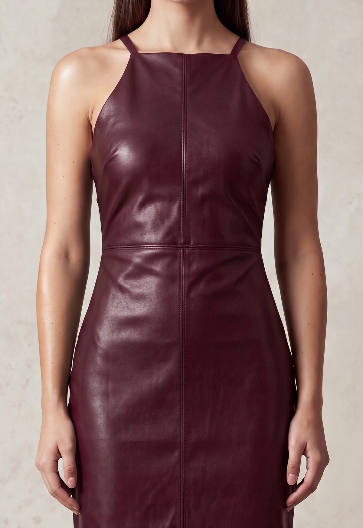 Sweet Siren’s Song Plum MIDI Dress: Posh Adara