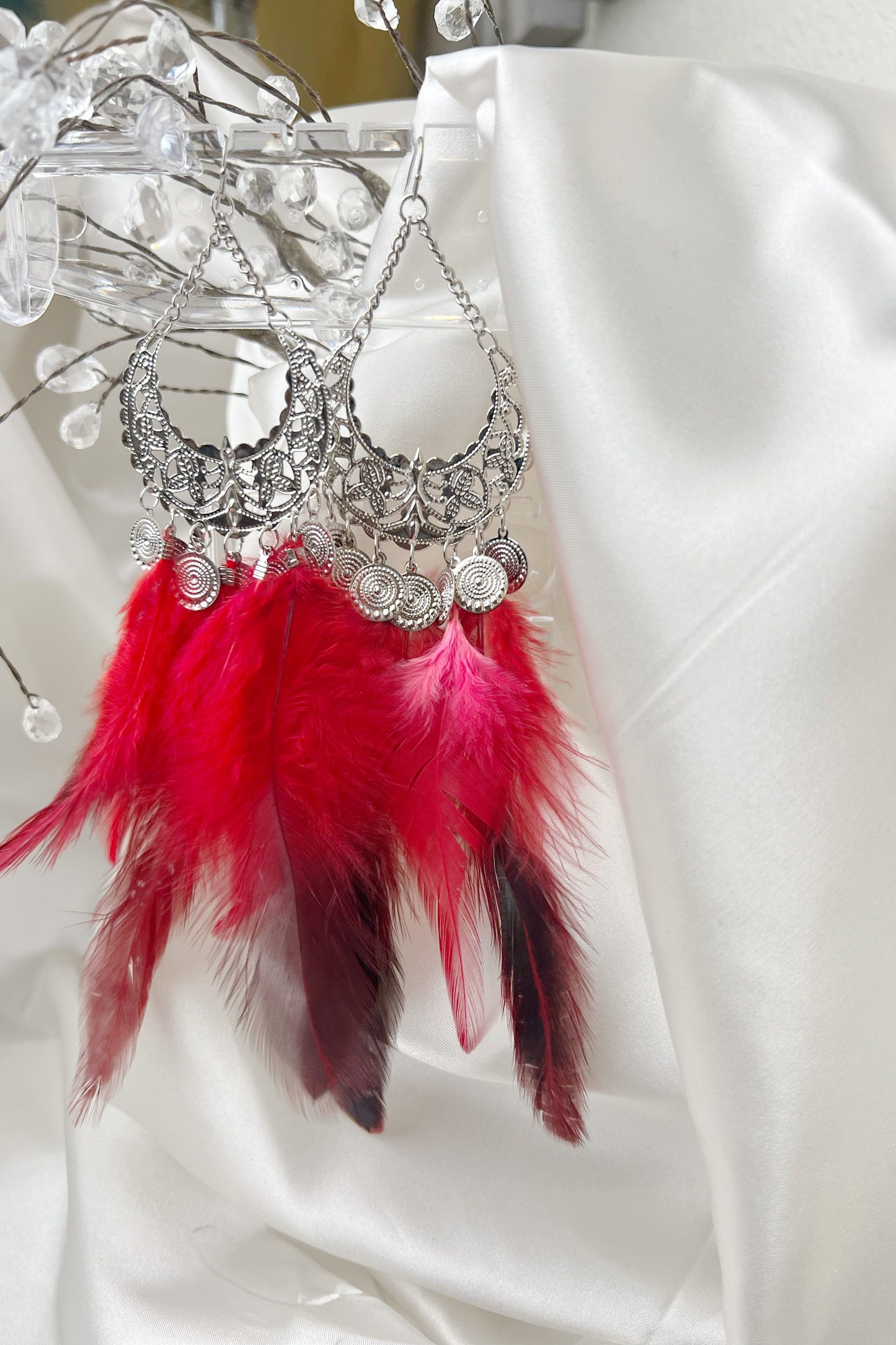 Gypsy Feather Earrings