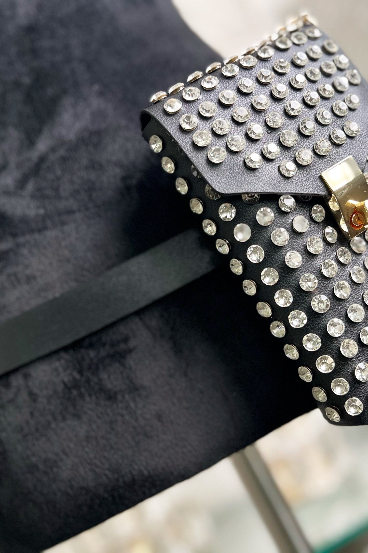 Rhinestone Purse/Belt