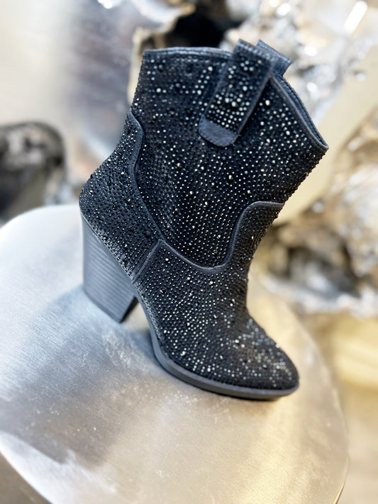 Can’t Get Enough Sparkling Short Booties