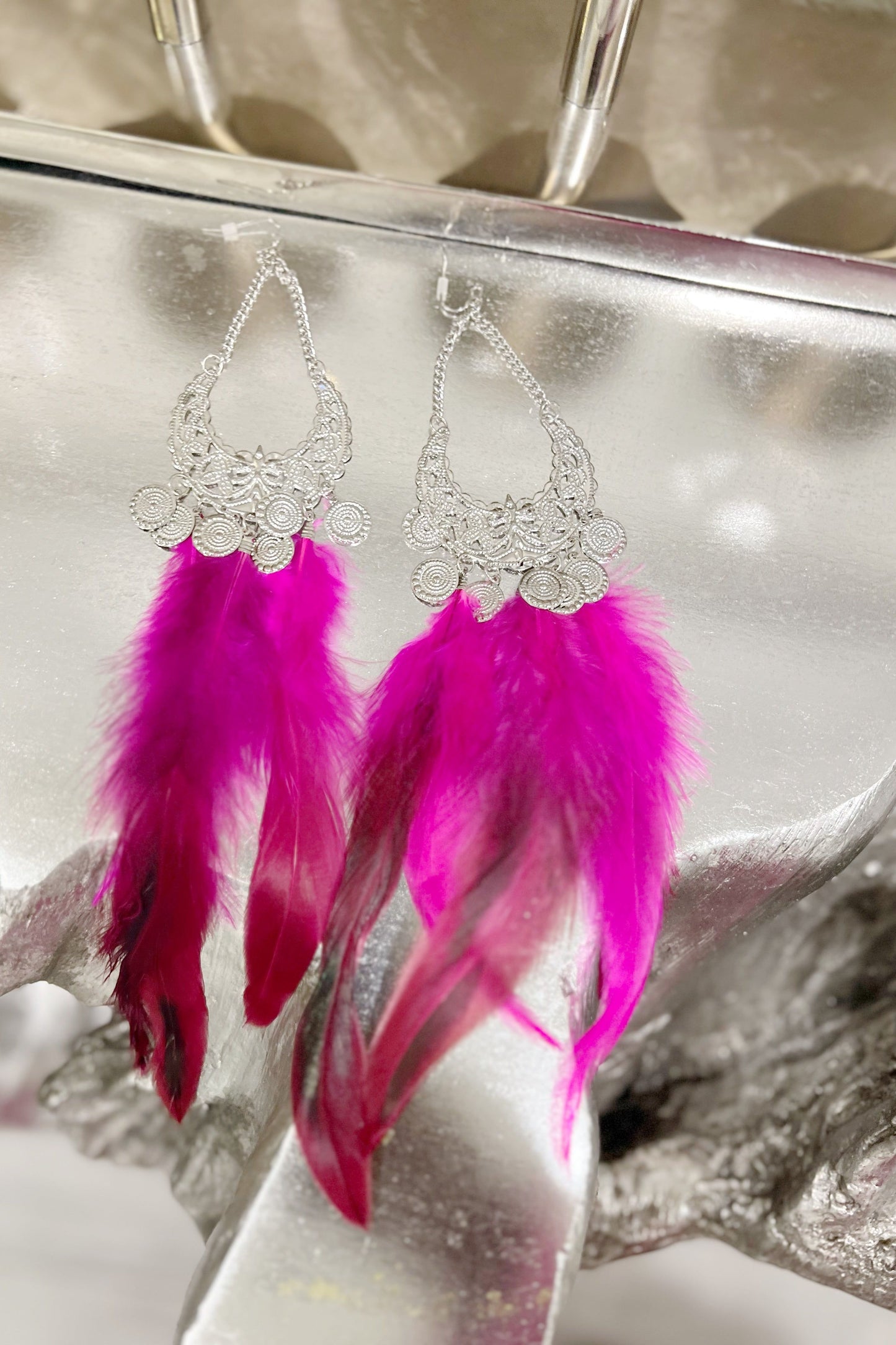 Gypsy Feather Earrings