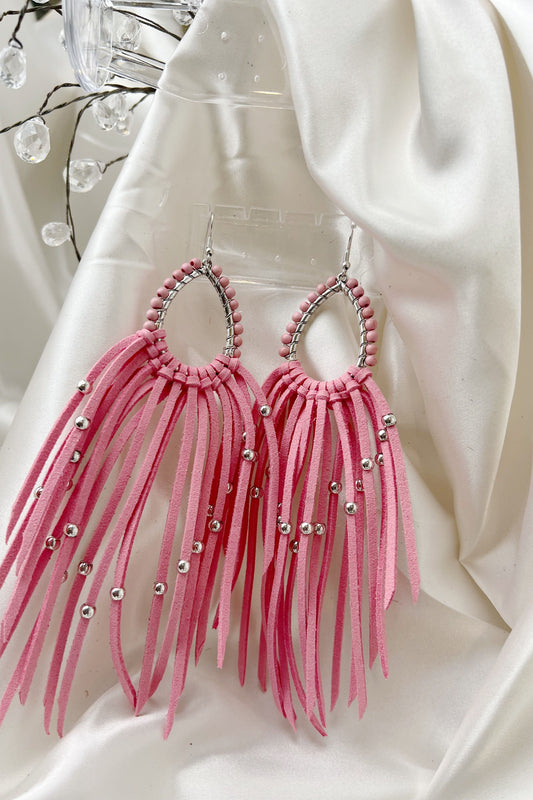 Pretty Girls Wear Pink Earrings