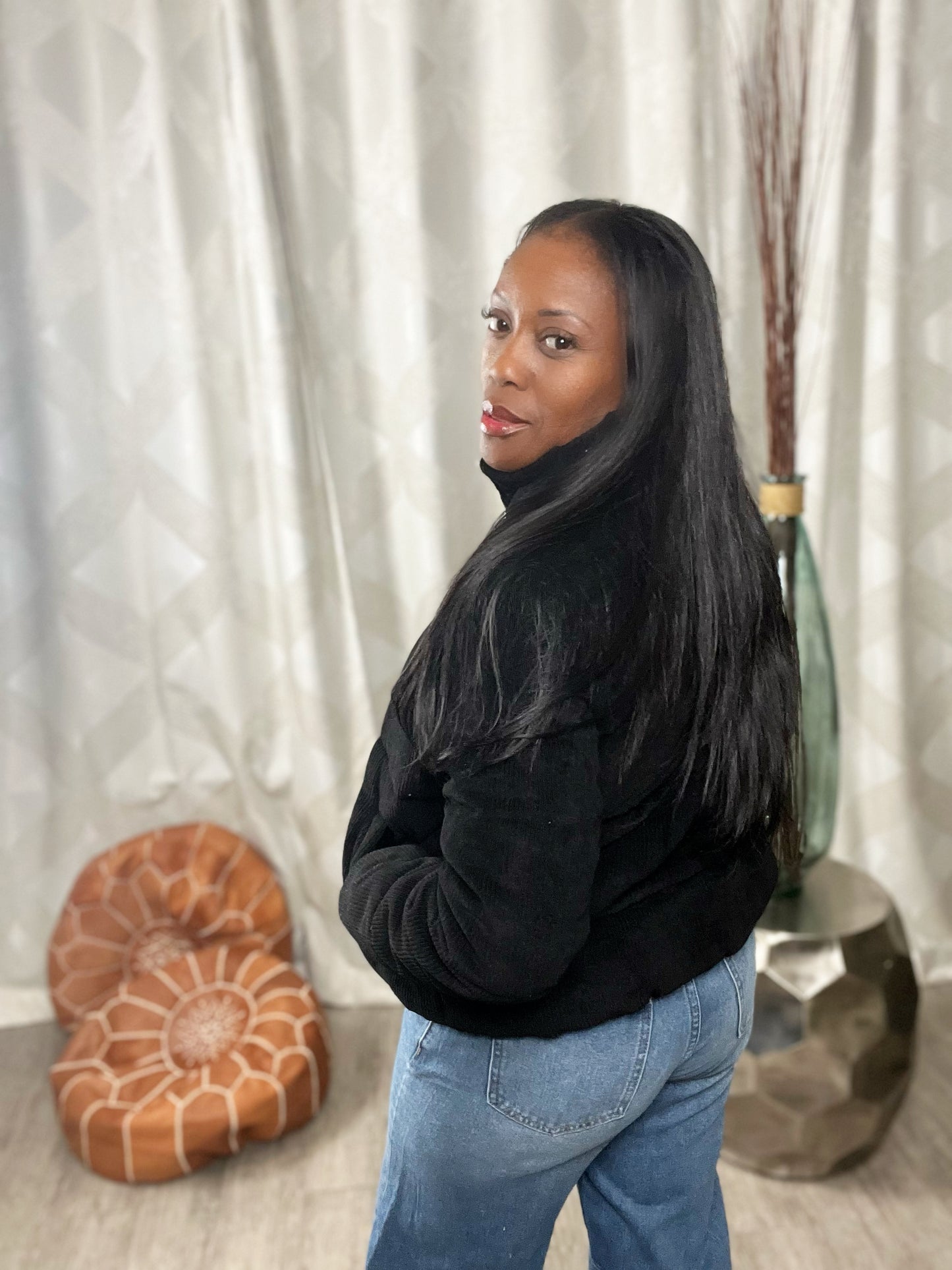 Corduroy Zip-Up Jacket