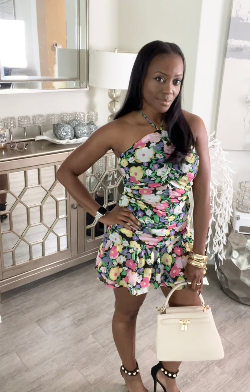 In Full Bloom Skirt Set