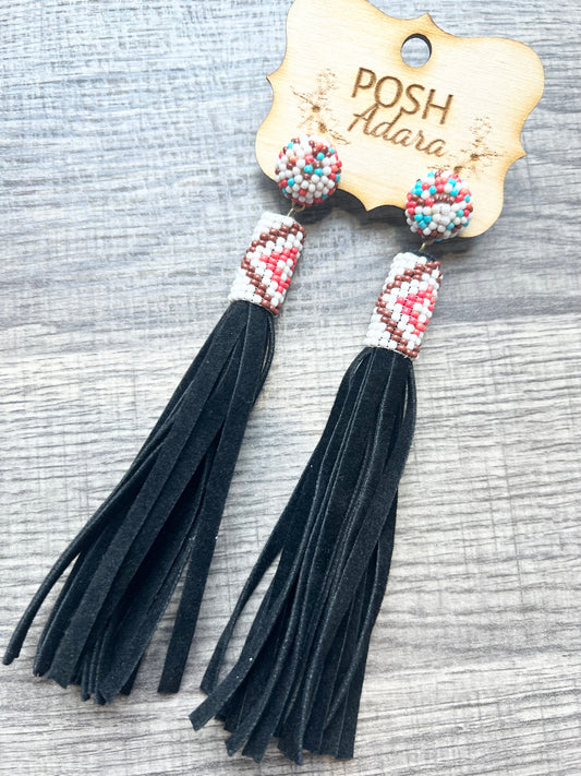 Pretty Native Fringe Earrings