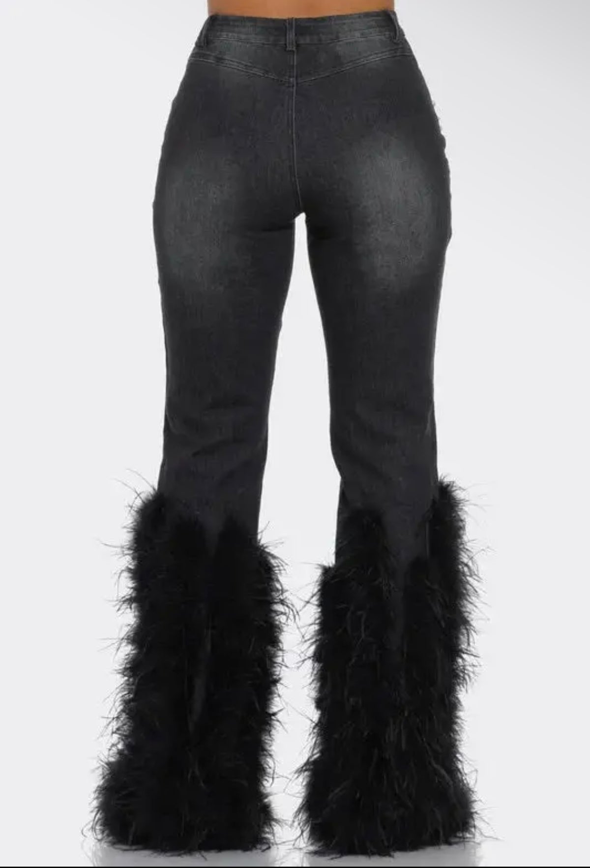 Black Pearl Princess In The Wild Denim Jeans-Posh Adara