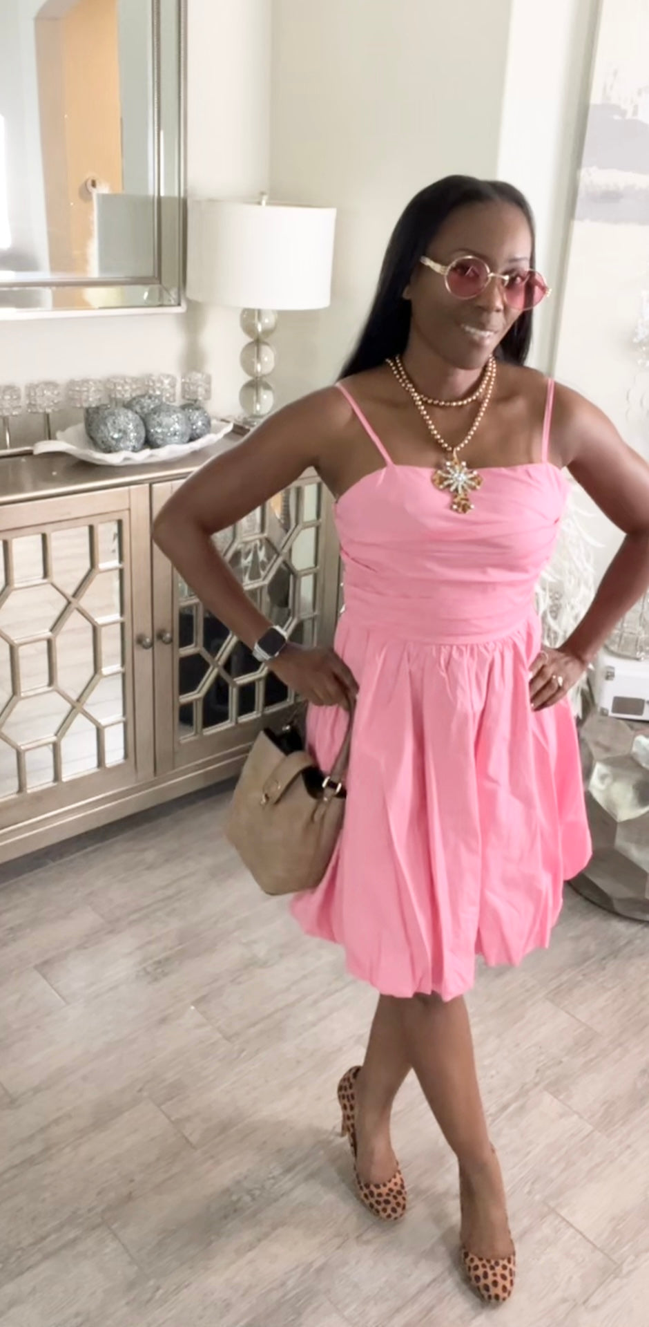 Pink Bubble Dress