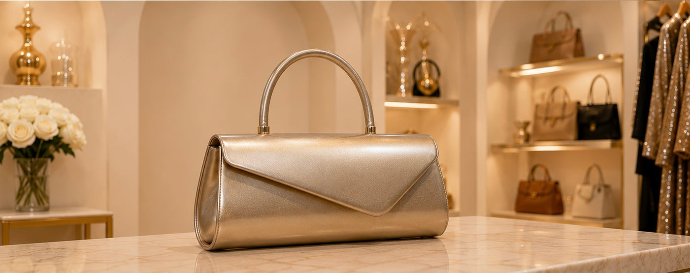 The Temptation Resistant Patent Leather Handbag